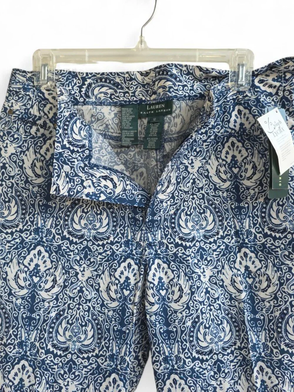 Y2K NWT Lauren Ralph Lauren cotton blend Capri pants